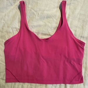 14 - SOLD OUT SONIC PINK LULULEMON ALIGN TANK